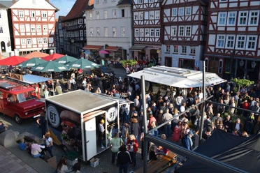 Voller Nachtmarkt