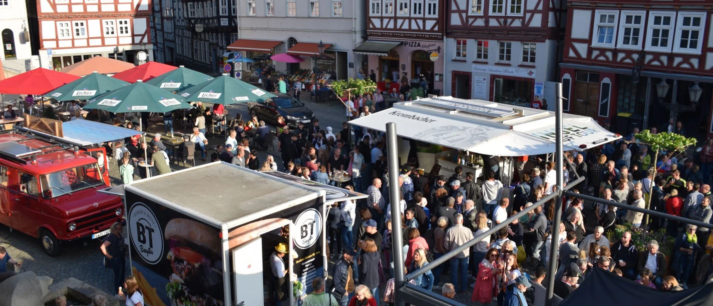Voller Nachtmarkt