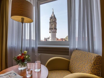 Blick auf Reichenturm