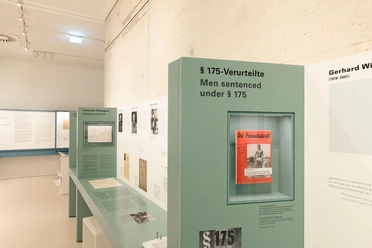 Ausstellungstafeln zu §175 Gefangenen