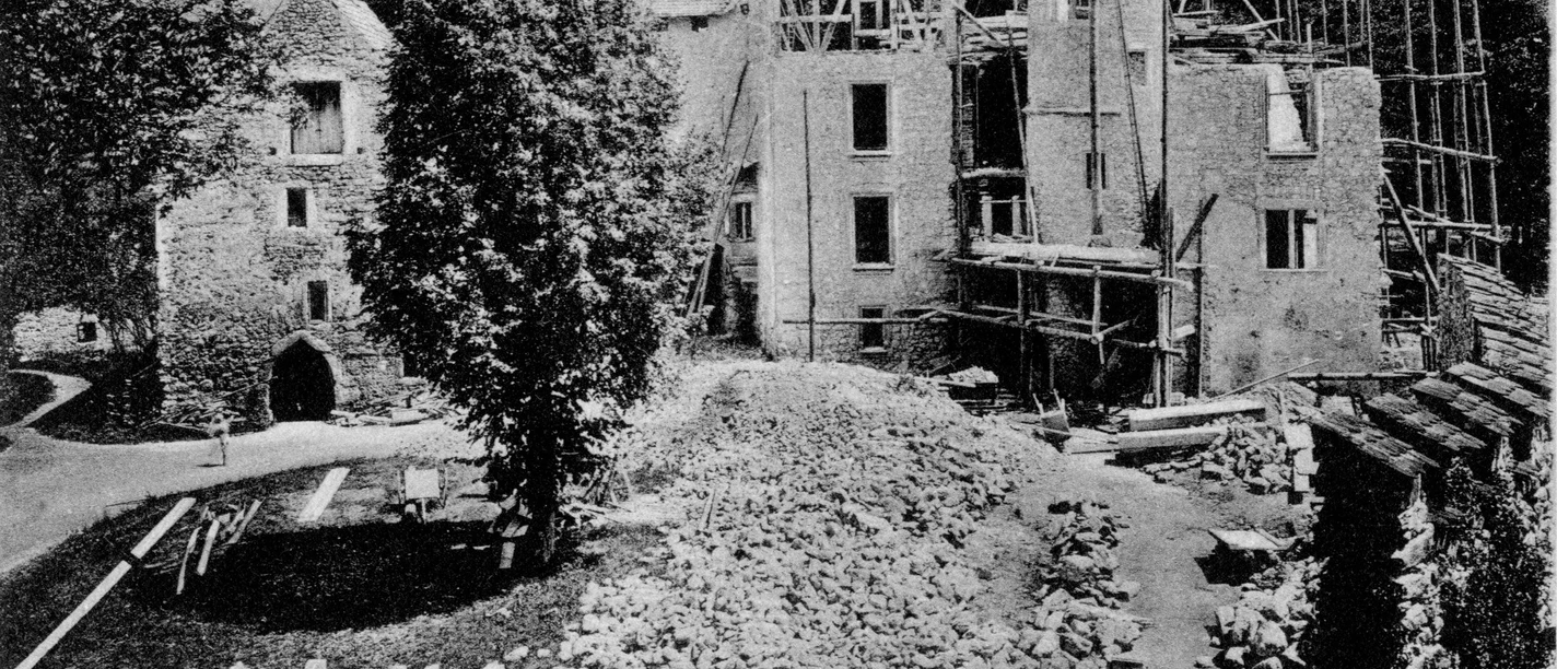 Schloss Hallwyl wurde über die Jahrhunderte mehrfach umgebaut.