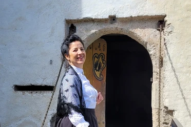 Führung mit Wilhelmina von Hallwyl durch das Schloss Hallwyl