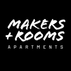 Logo MAKERS + ROOMS APARTMENTS Logo MAKERS + ROOMS APARTMENTS
