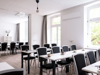 Tagungsraum in fabis Hütte