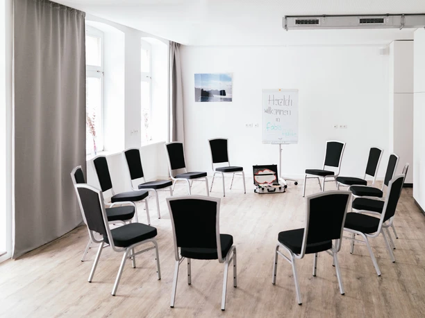 Tagungsraum in fabis Hütte