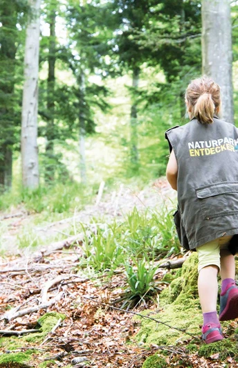 Mit der Entdeckerweste unterwegs auf dem Pirschpfad in Bad Peterstal-Griesbach