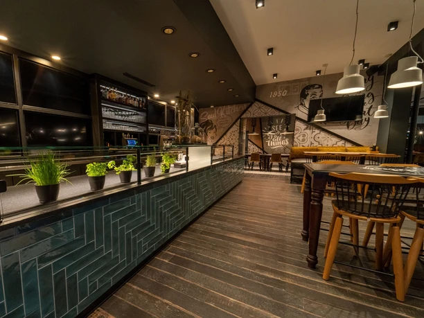 Die Showküche im Soul Kitchen Die Showküche im Soul Kitchen