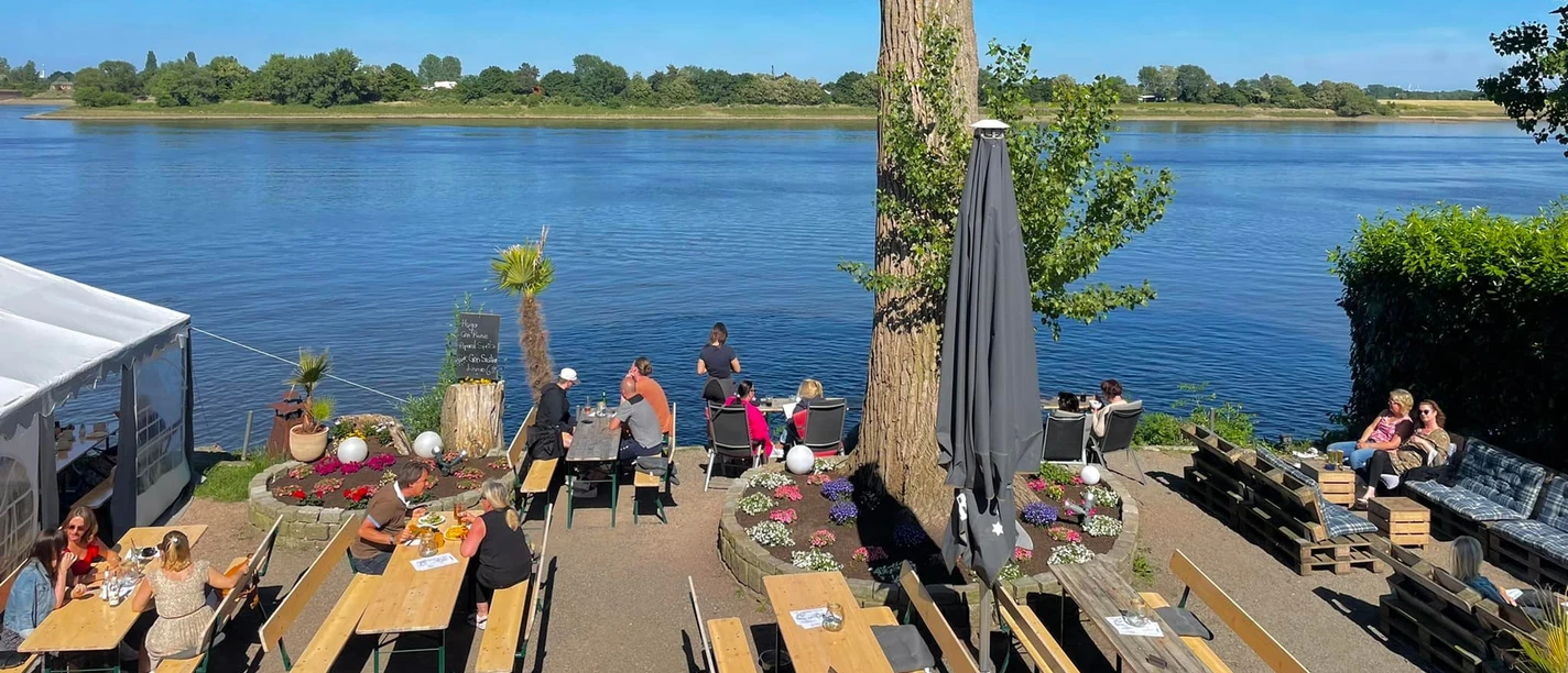 Strandhalle Over Strandhalle Over - direkt an der Elbe gelegen