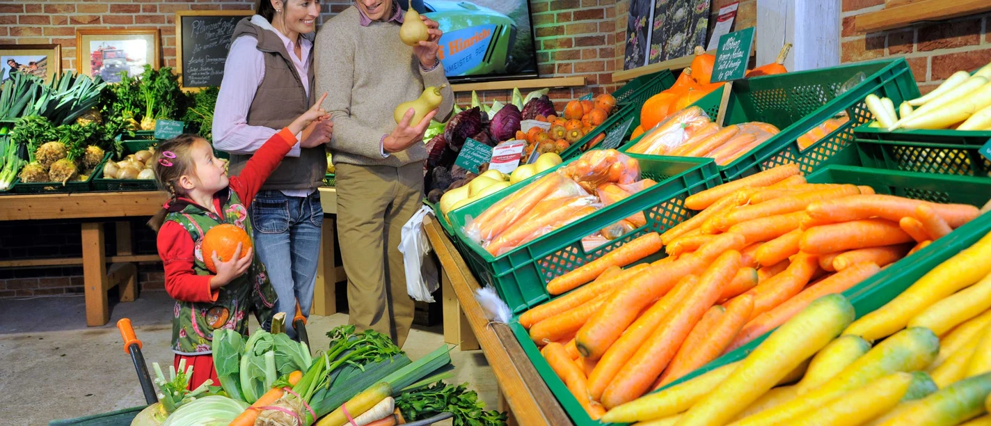 Hof Hinrichs Hofladen Hinrichs, innen