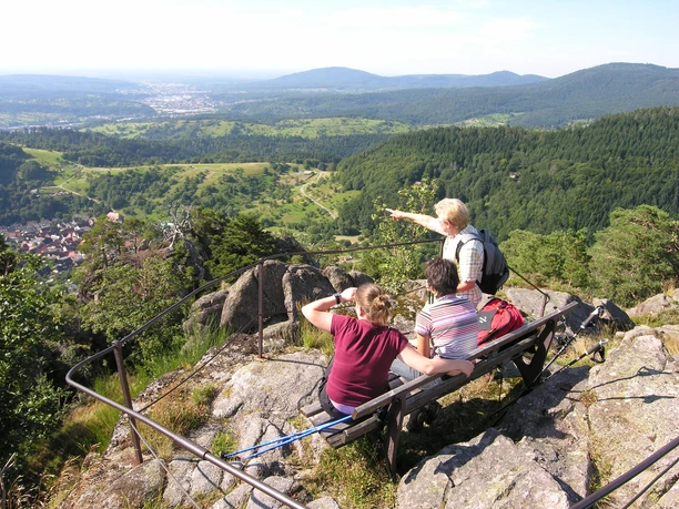 Blick vom Lautenfelsen