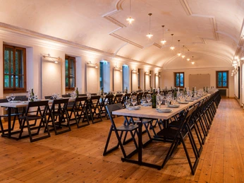 Alpinum Culinarium monastery hall