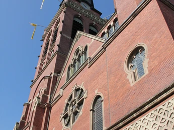 Karl-Heinz Kron Außenansicht St. Sebastian Poppelsdorf