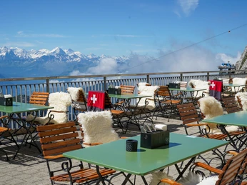 Terrasse Restaurant Pilatus-Kulm