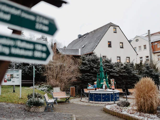 Freilandspieldose in Grünhainichen