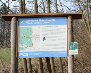 Wandertafel Riede