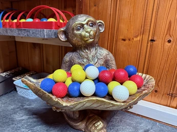 MInigolf Affe