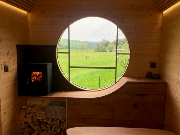 Bauwagen Ebent Innenansicht