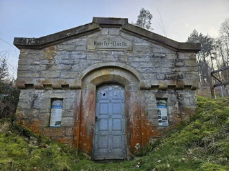 Bad-Driburg-Herste-Koerfer-Quelle Haus der Koerfer Quelle in Herste.