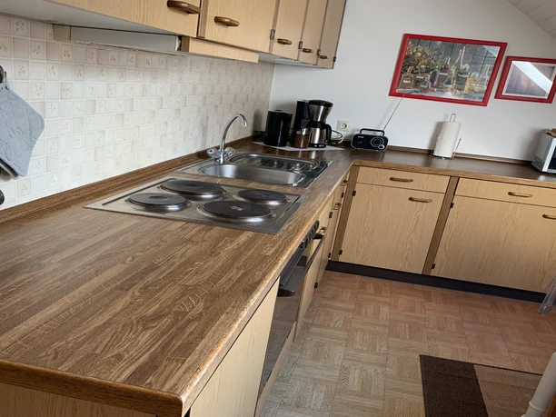 Ferienwohnung An der alten Kapelle Essbereich