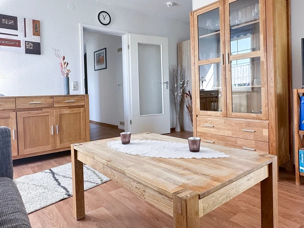 Wohnzimmer Ferienwohnung Wohnbau Pfannenschmiede 2 in Salzgitter-Bad