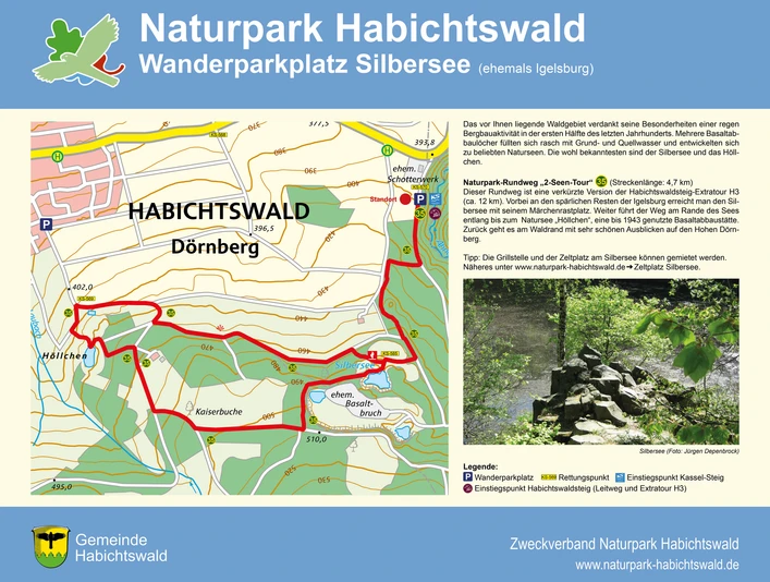 Wanderparkplatz Silbersee