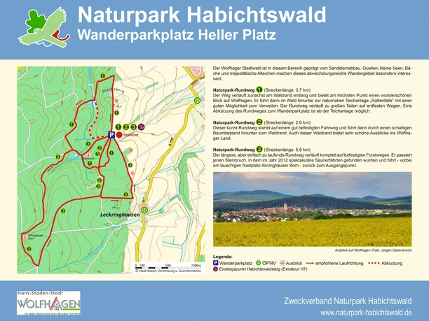 Wanderparkplatz Heller Platz