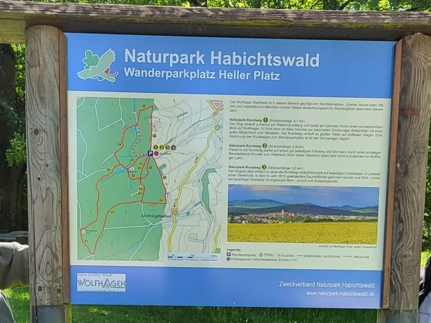 Wandertafel Heller Platz