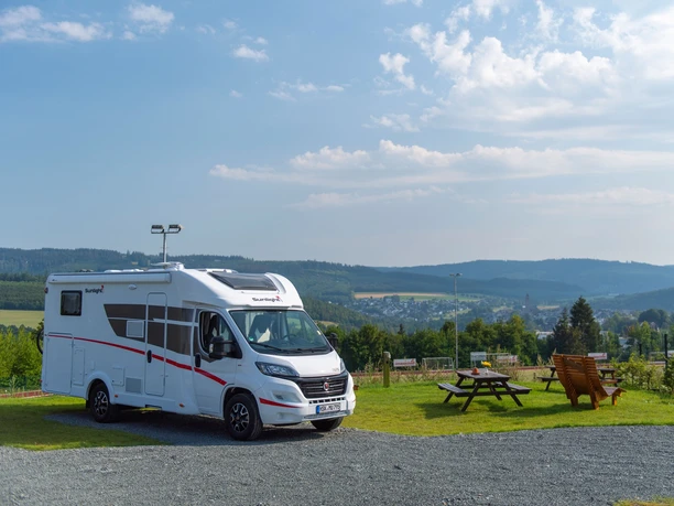Reisemobilstellplatz an der Freizeitwelt Sauerland