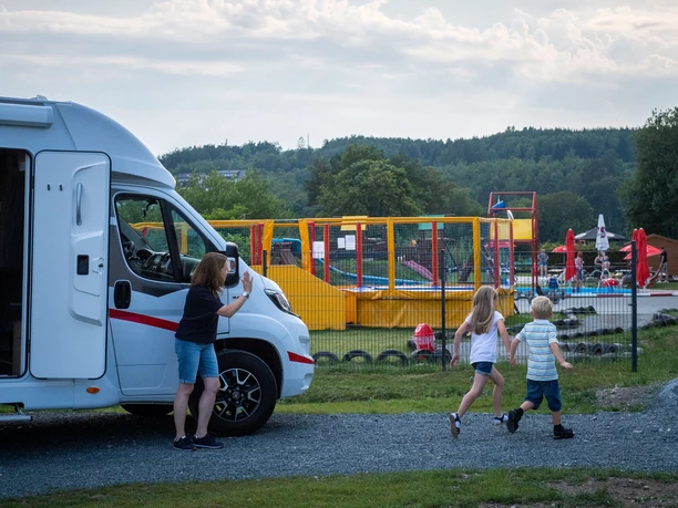 Reisemobilstellplatz an der Freizeitwelt Sauerland