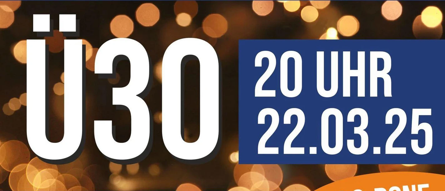 Ü30 Party im Sächsischen Haus