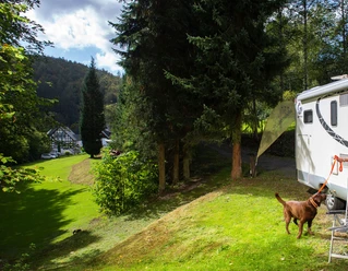 Reisemobilstellplatz am Hotel Hubertushöhe