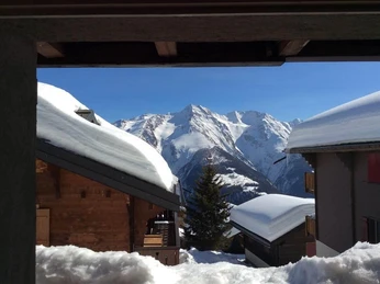 Aussicht aus Wohn- Esszimmer