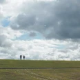 Spaziergänger auf dem Deich Spaziergänger auf dem DeichWalkers on the dykePromeneurs sur la digueWandelaars op de dijkVandrere på diget