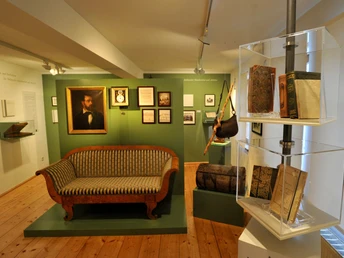Ausstellungsraum im Genossenschaftsmuseum