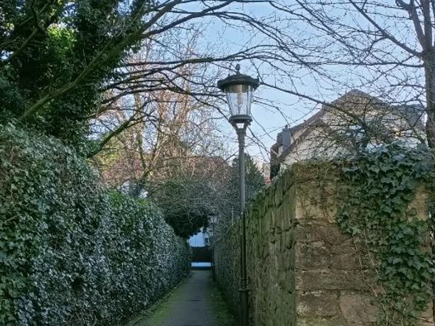 Gasse Stadtmauer BS