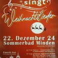 Minden singt Weihnachtslieder
