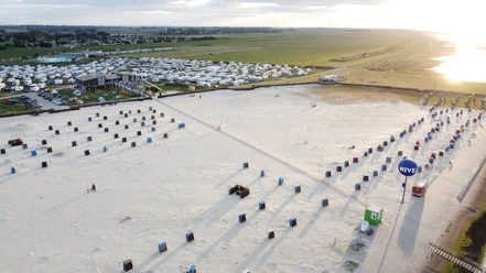 Strand Dornumersiel Barke