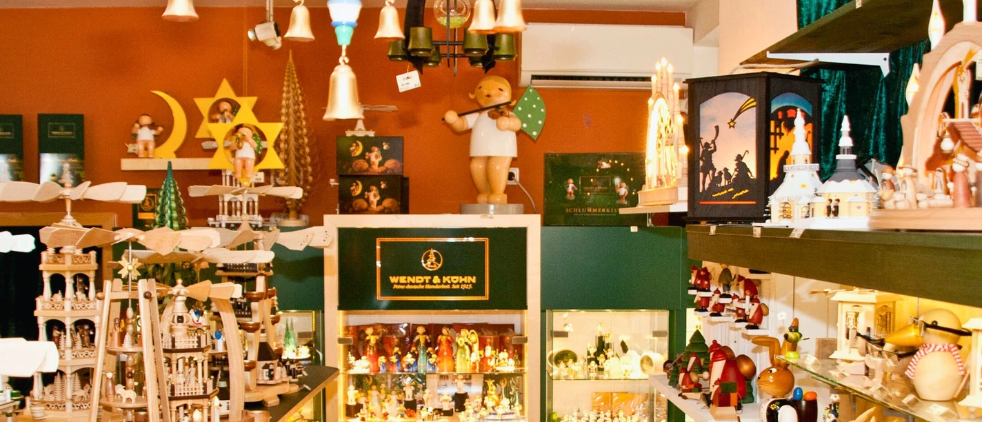 Fachgeschäft für erzgebirgische Volkskunst Erzgebirgskunst Original DREGENO in Berlin