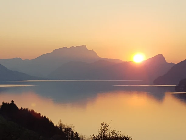 Aussicht vom Ferienhaus Truttmann