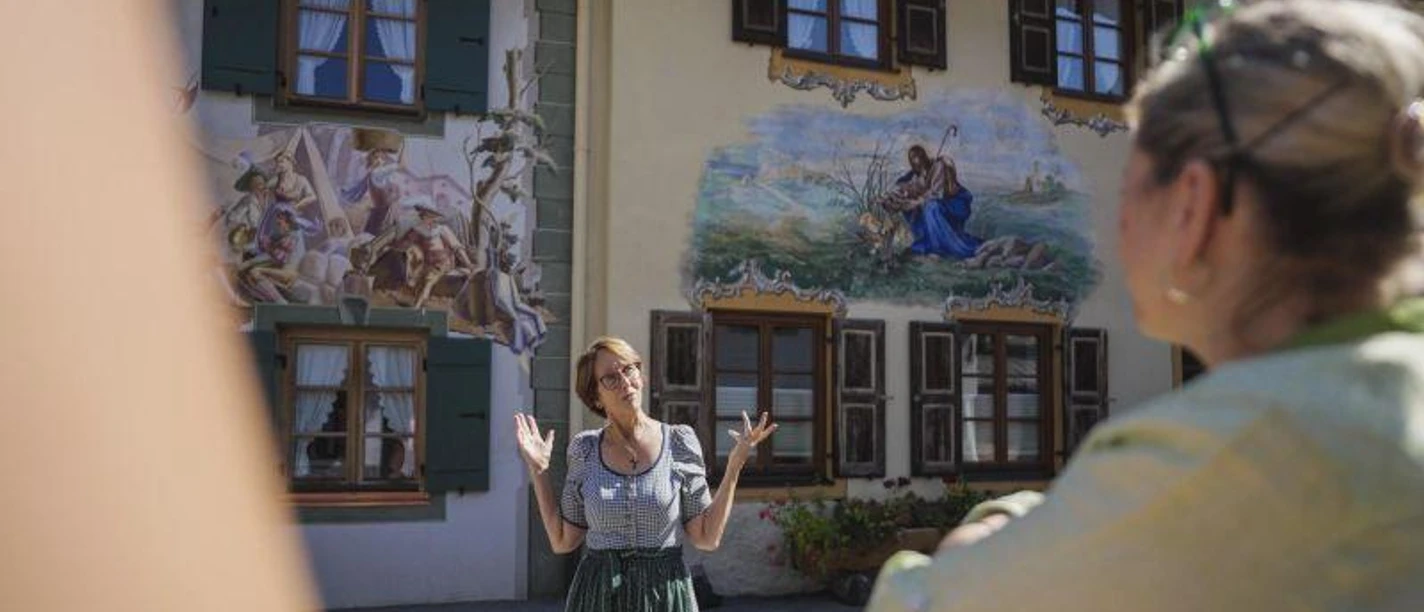 Themenführung Lüftlmalerei mit Regine Ronge