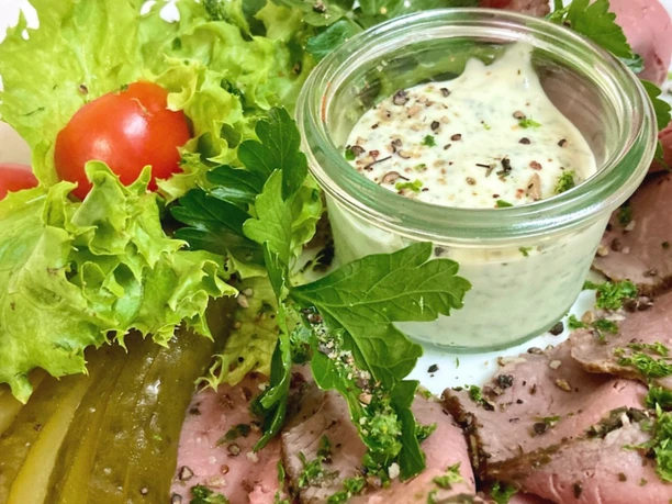 Roastbeef mit Remoulade Roastbeef mit Remoulade