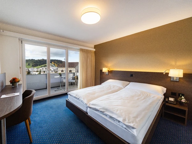 Gemütliches Zimmer im Hotel Drei Könige