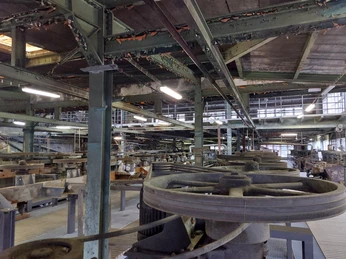 Mittlere Ebene Erzaufbereitung Weltkulturerbe Rammelsberg In der Erzaufbereitung am Weltkulturerbe Rammelsberg in GoslarDans le traitement du minerai sur le site du patrimoine culturel mondial Rammelsberg à GoslarIn de ertsverwerkingsfabriek van het werelderfgoed Rammelsberg in GoslarI malmforarbejdningsanlægget på verdensarvsområdet Rammelsberg i Goslar