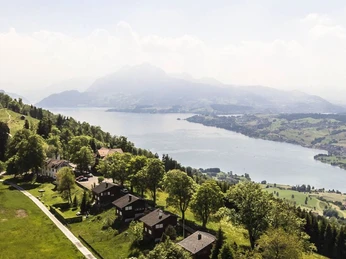 Die Seebodenalp auf halber Höhe zwischen Rigi und Vierwaldstättersee