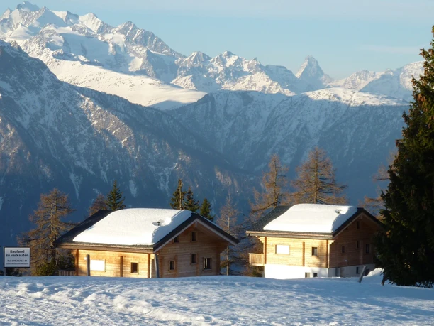 Winterwanderung Riederalp, Golmenegg, Restaurant La Tana und retour