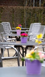 Spendencafé - bei schönem Wetter auch draußen!