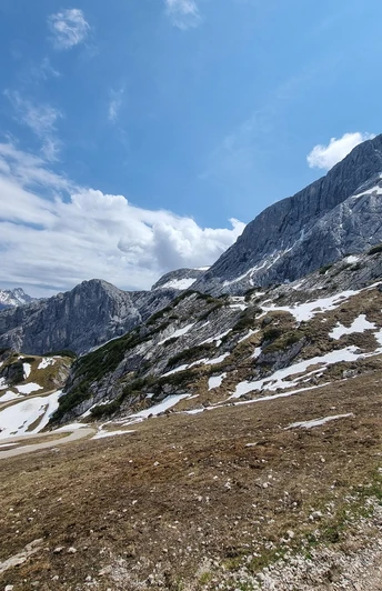 Weg von der Hochalm zum Osterfelderkopf