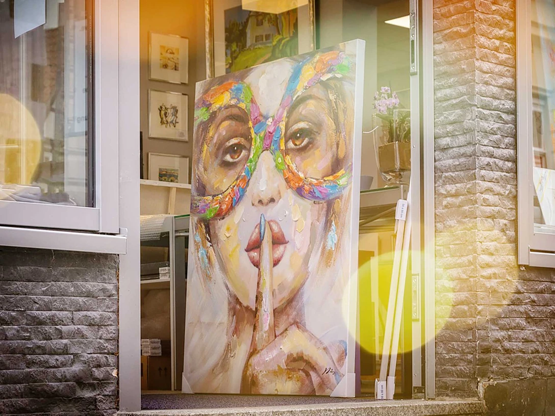 Galeriebild im Schaufenster Galeriebild im Schaufenster