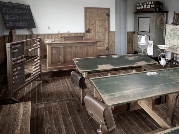 Regionalmuseum Kaufungen Schulzimmer F Hellwig