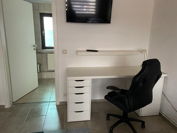 Schreibtisch in der Ferienwohnung Am Schützenholz Schreibtisch in der Ferienwohnung Am Schützenholz